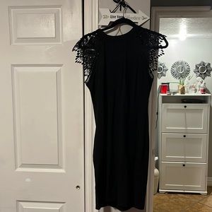 Mini black dress wore it once for a wedding